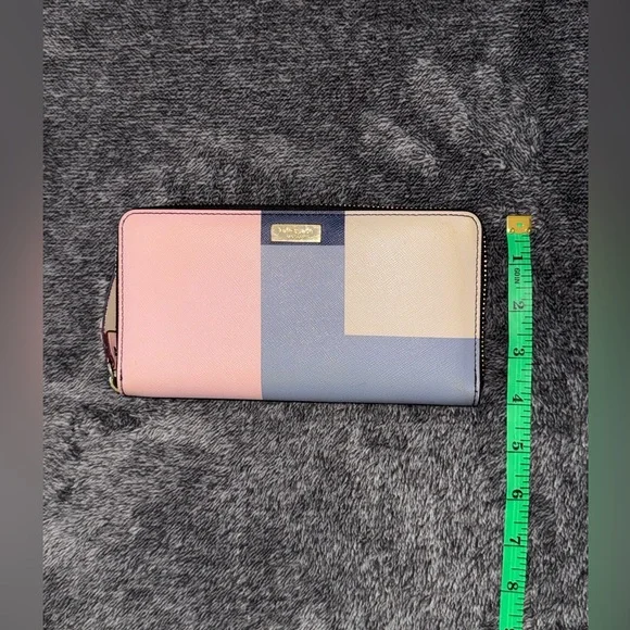 Kate Spade Pink and Blue Wallet - Picture 9 of 9